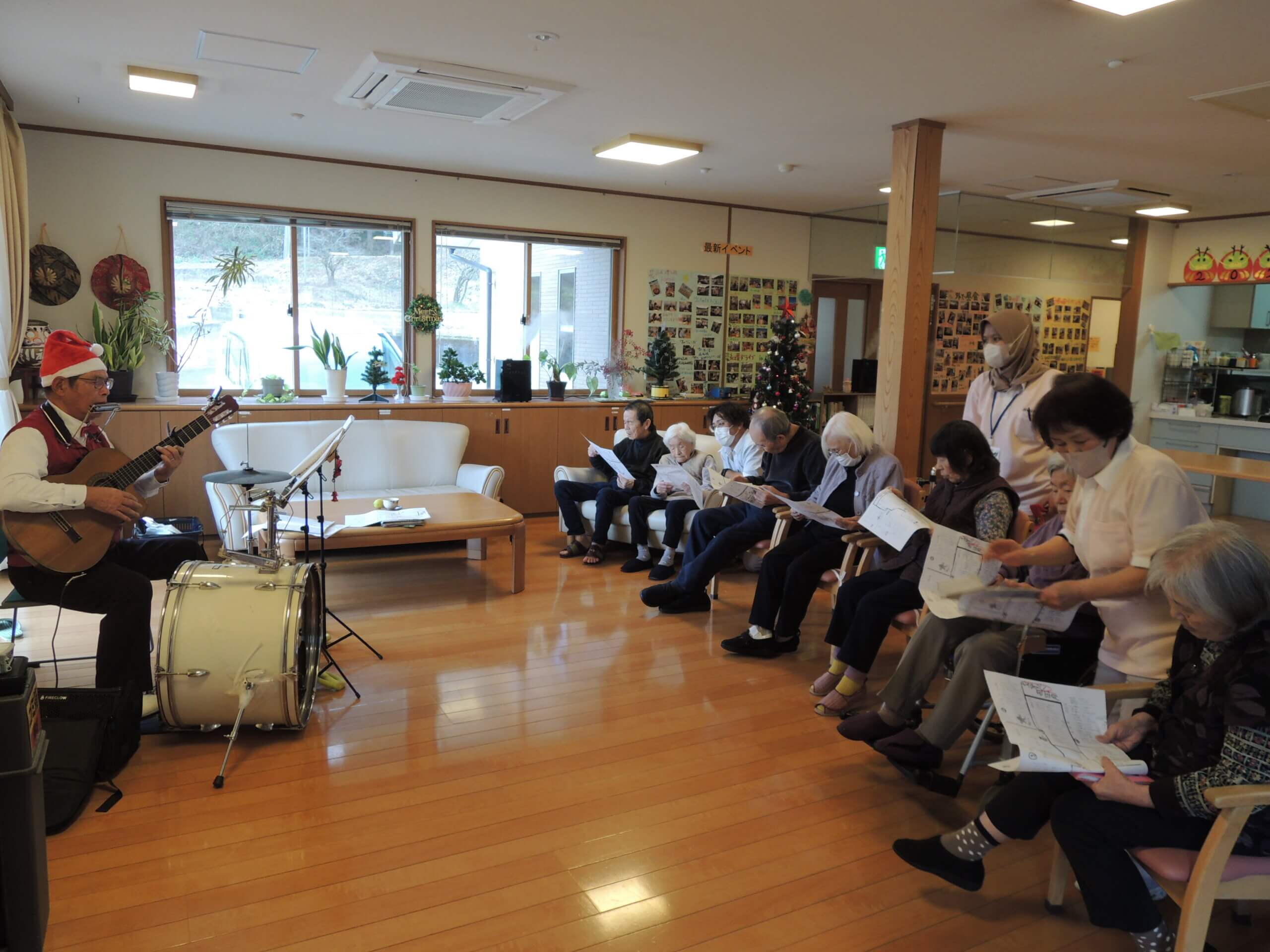 涼風の家　イベントたくさんの十二月